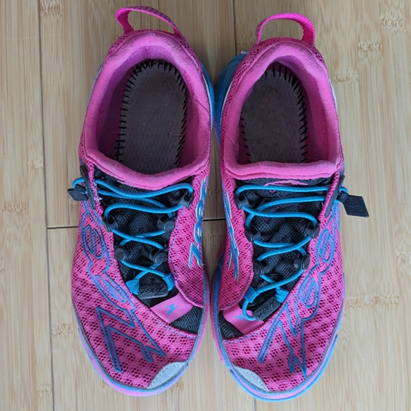 Zoot Shoes - Zoot Sports Ultra TT6.0 Size 6.5 Pink Blue Running Shoes Exercise Jogging